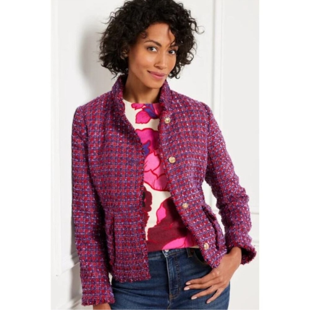 Talbots Tweed Jacket 14w